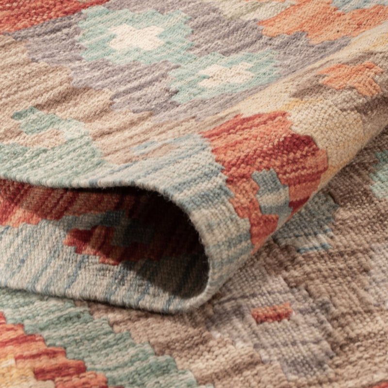 Kelim Teppich - Splash - 177 x 125 cm - mehrfarbig