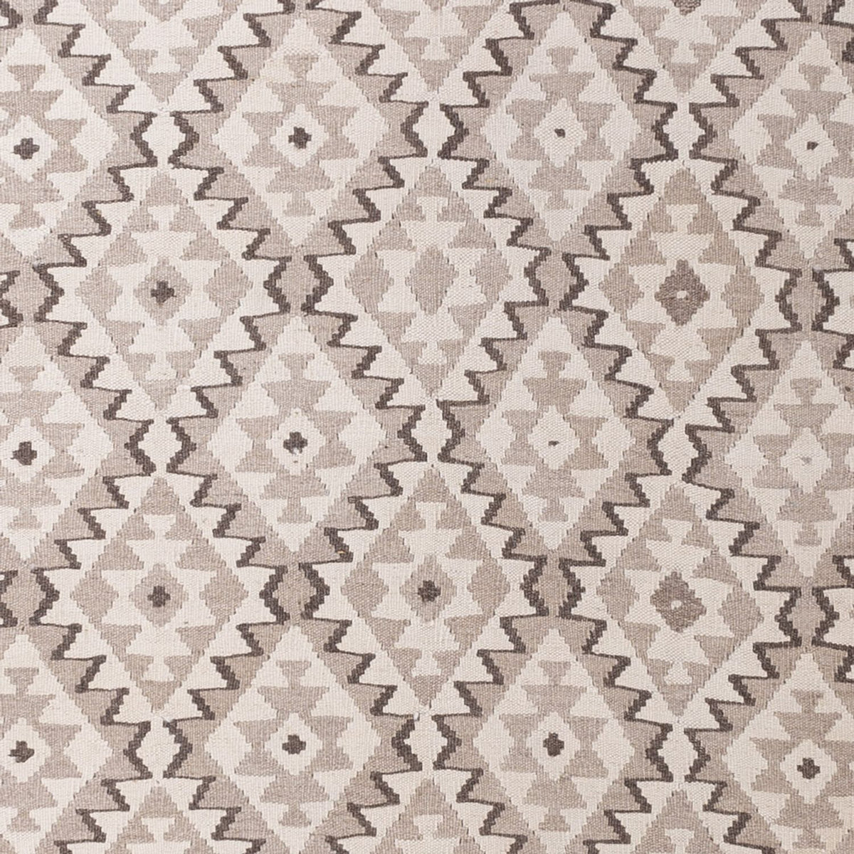 Kelim Teppich - Splash - 291 x 208 cm - hellgrau