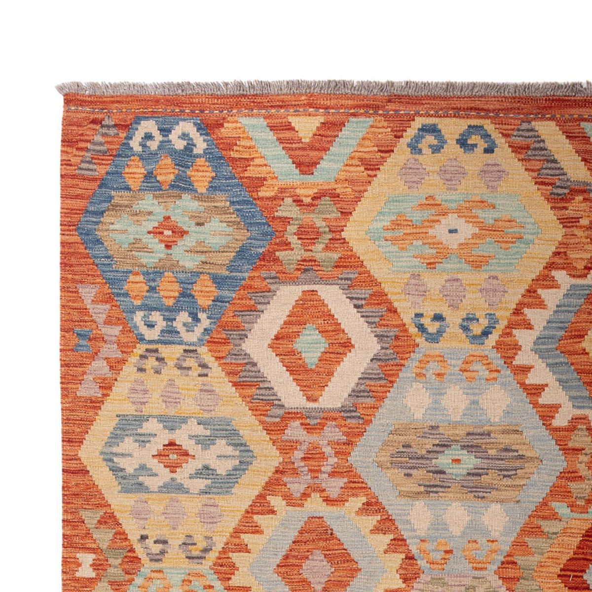 Kelim Teppich - Splash - 310 x 204 cm - mehrfarbig