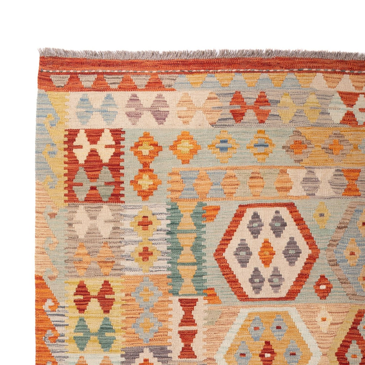 Kelim Teppich - Splash - 305 x 200 cm - mehrfarbig