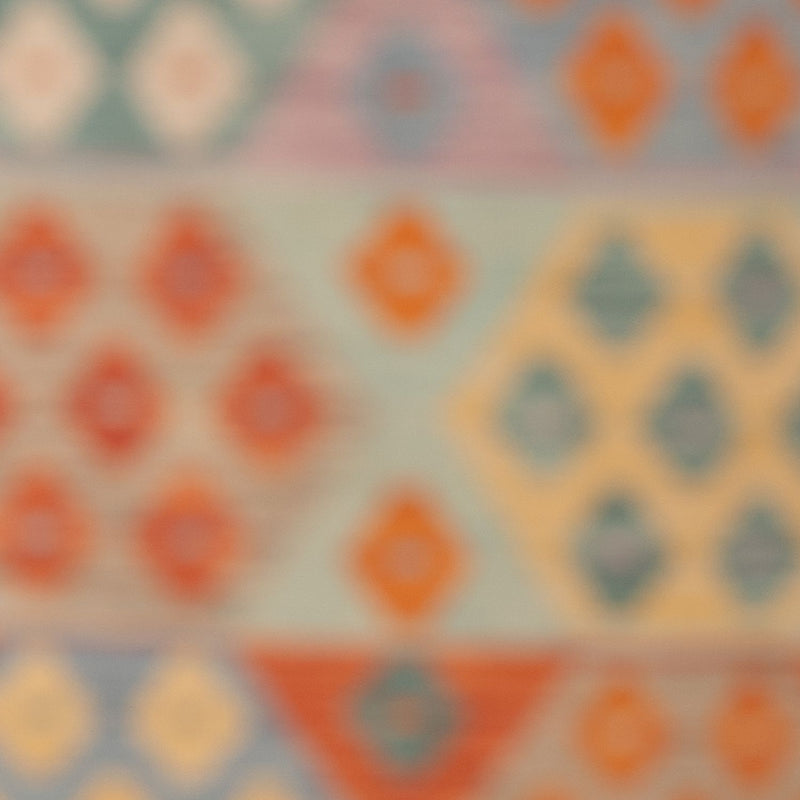 Kelim Teppich - Splash - 182 x 124 cm - mehrfarbig