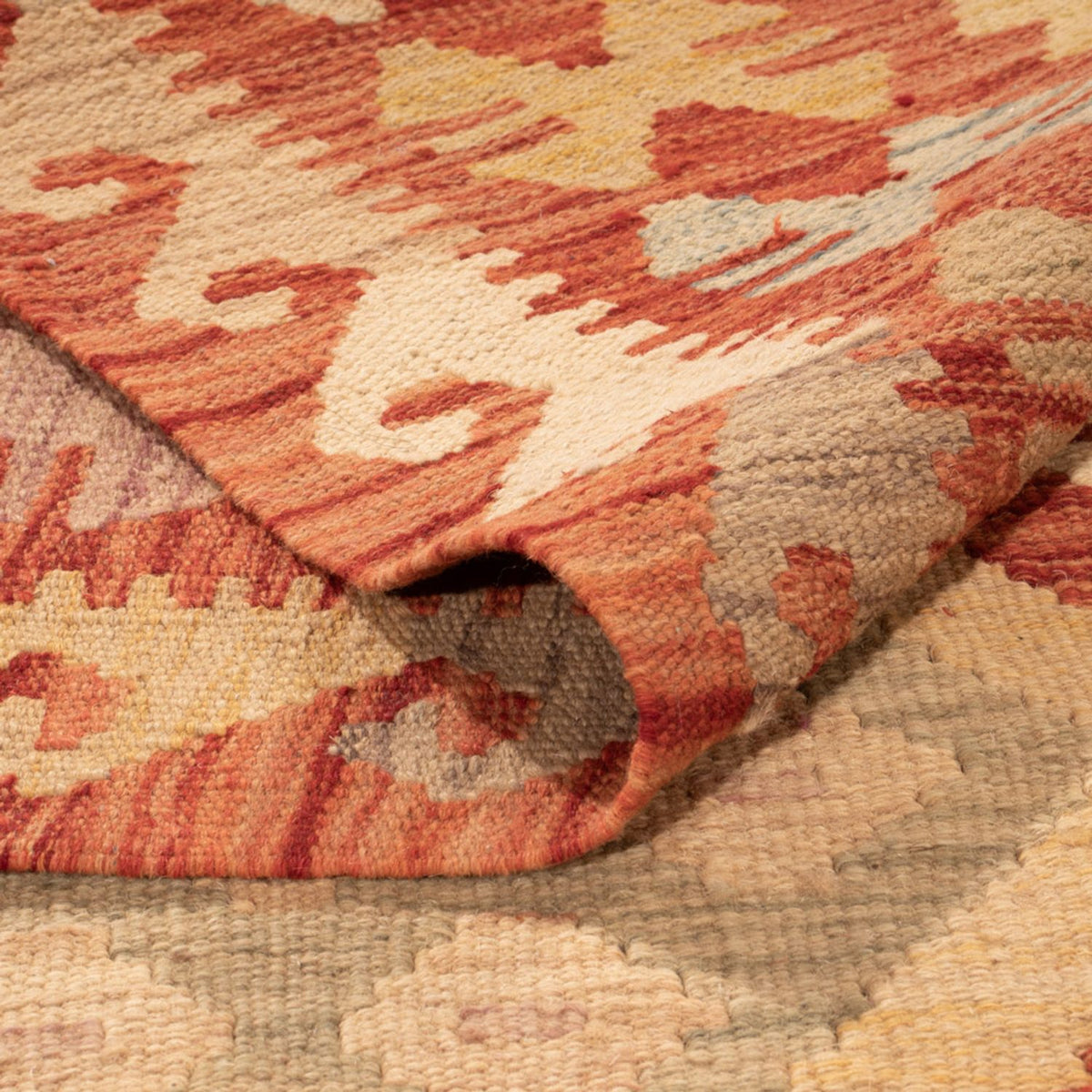 Kelim Teppich - Splash - 302 x 198 cm - mehrfarbig