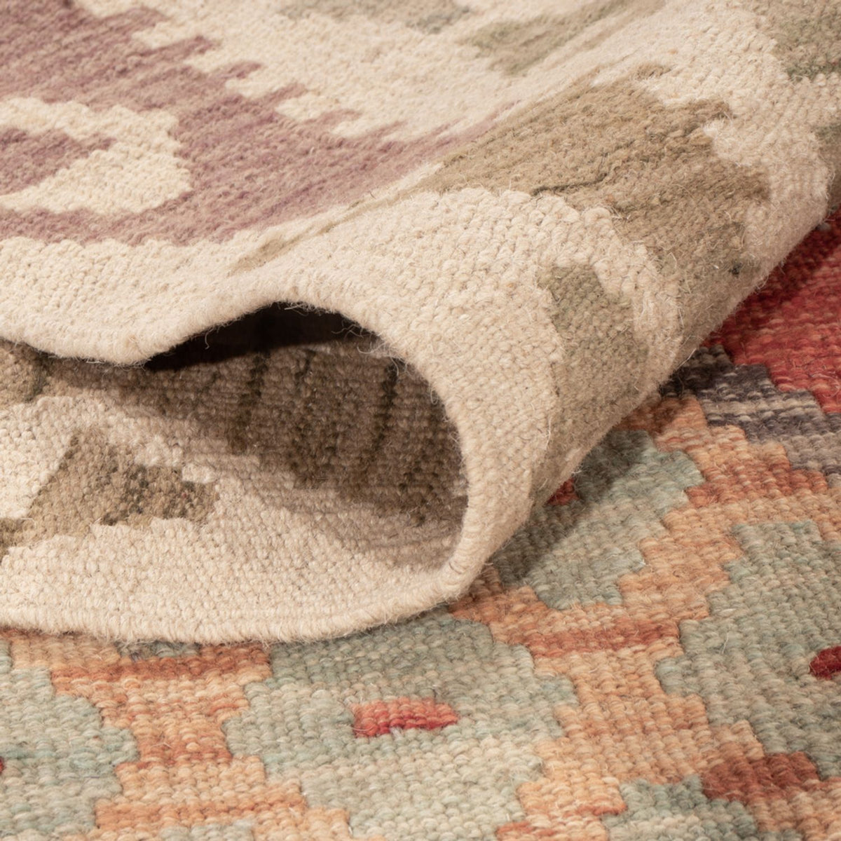 Kelim Teppich - Splash - 184 x 120 cm - mehrfarbig