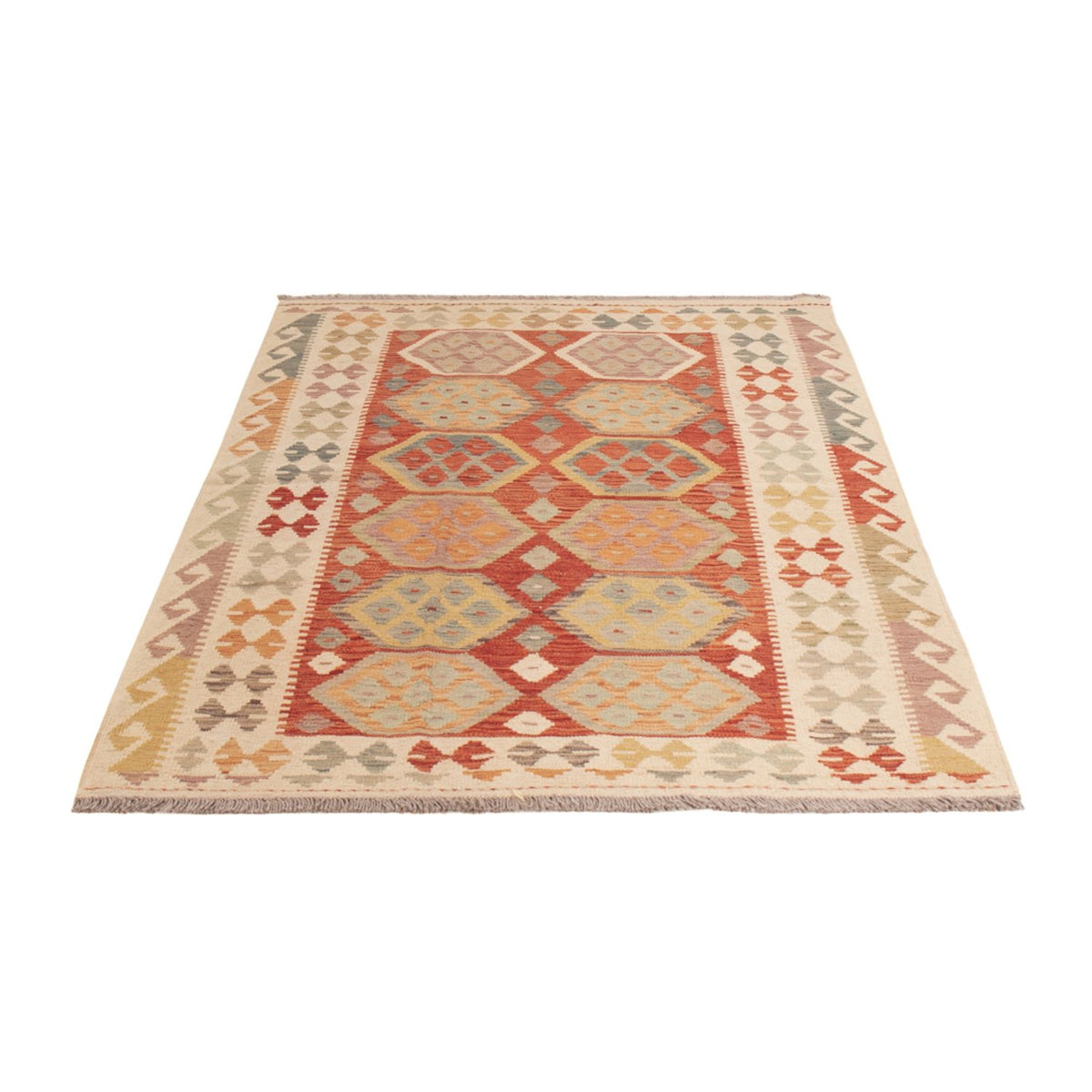 Kelim Teppich - Splash - 184 x 120 cm - mehrfarbig