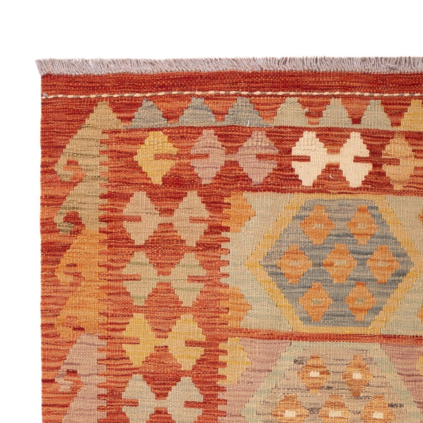 Kilim Maimana Tappeto 194x117cm - Tappeto di lana