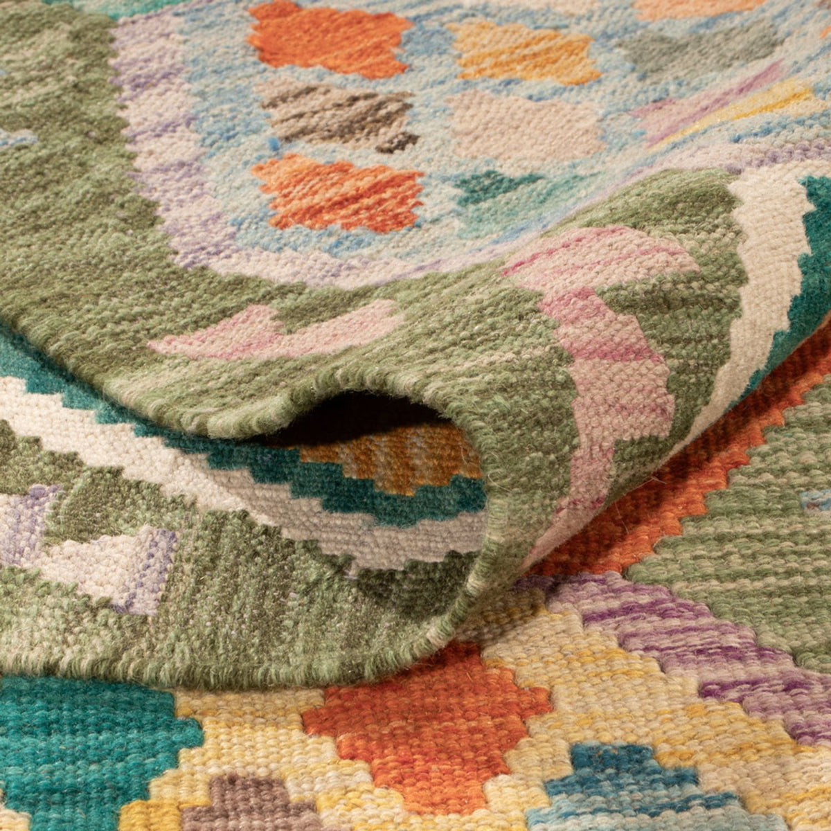 Kelim Teppich - Splash - 299 x 200 cm - mehrfarbig