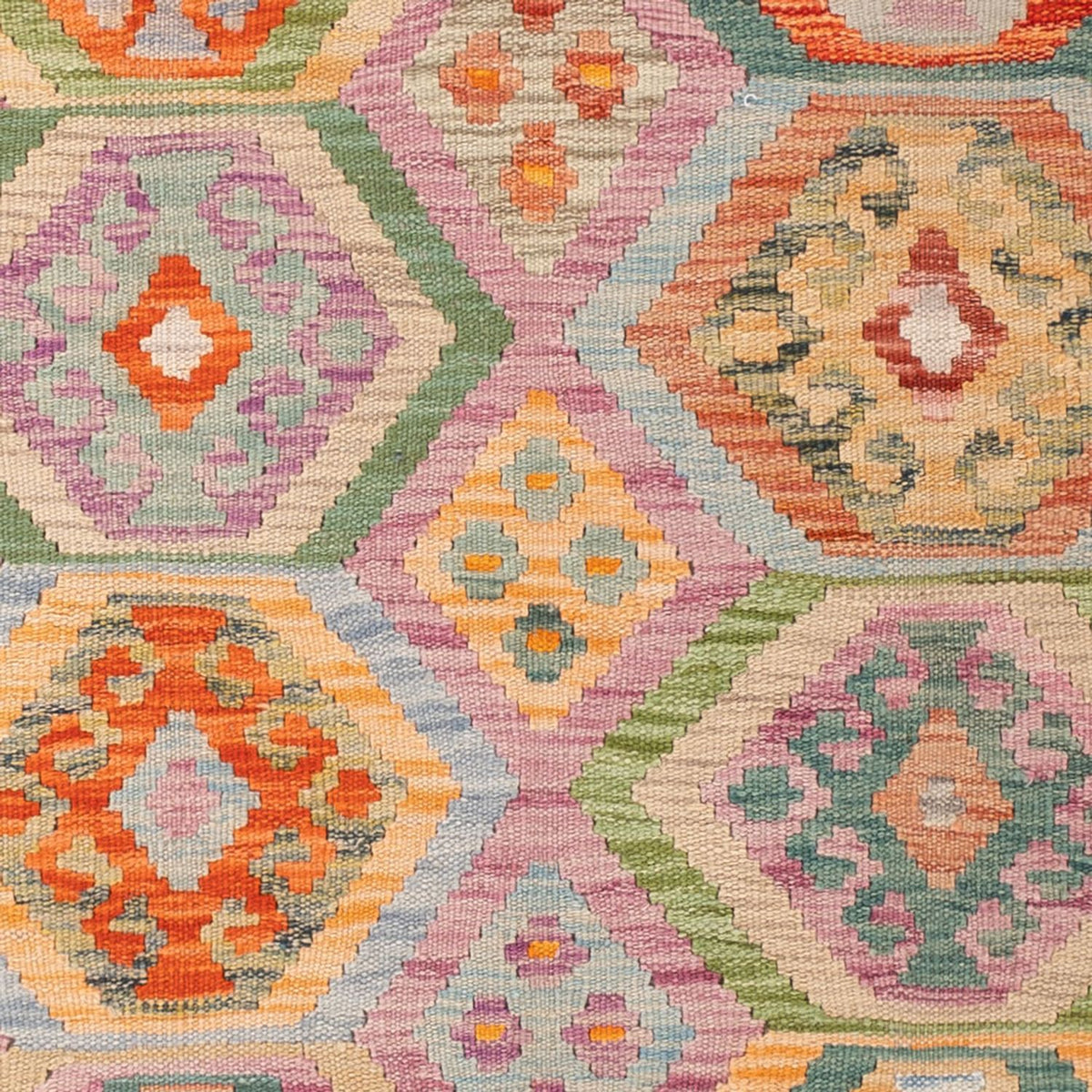 Kelim Teppich - Splash - 187 x 127 cm - mehrfarbig