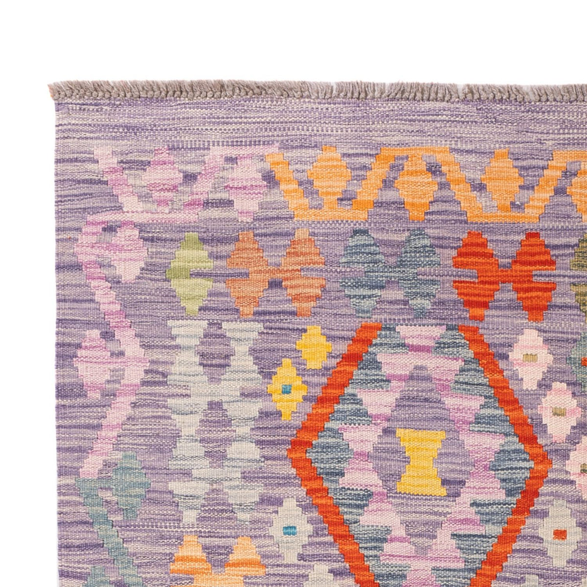 Kelim Teppich - Splash - 187 x 134 cm - mehrfarbig