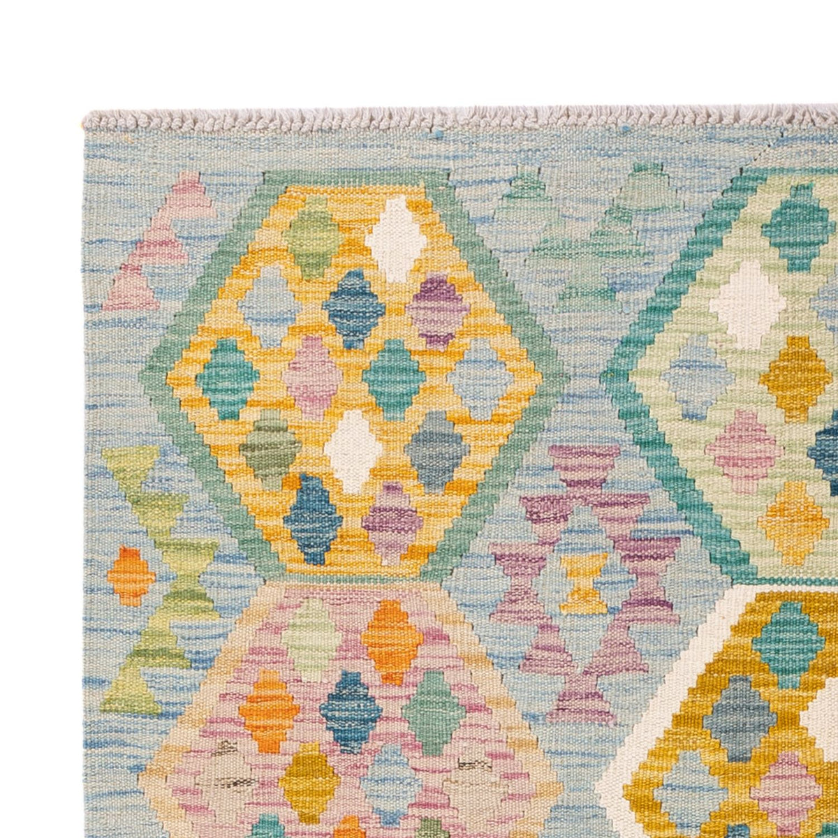 Kelim Teppich - Splash - 177 x 124 cm - mehrfarbig