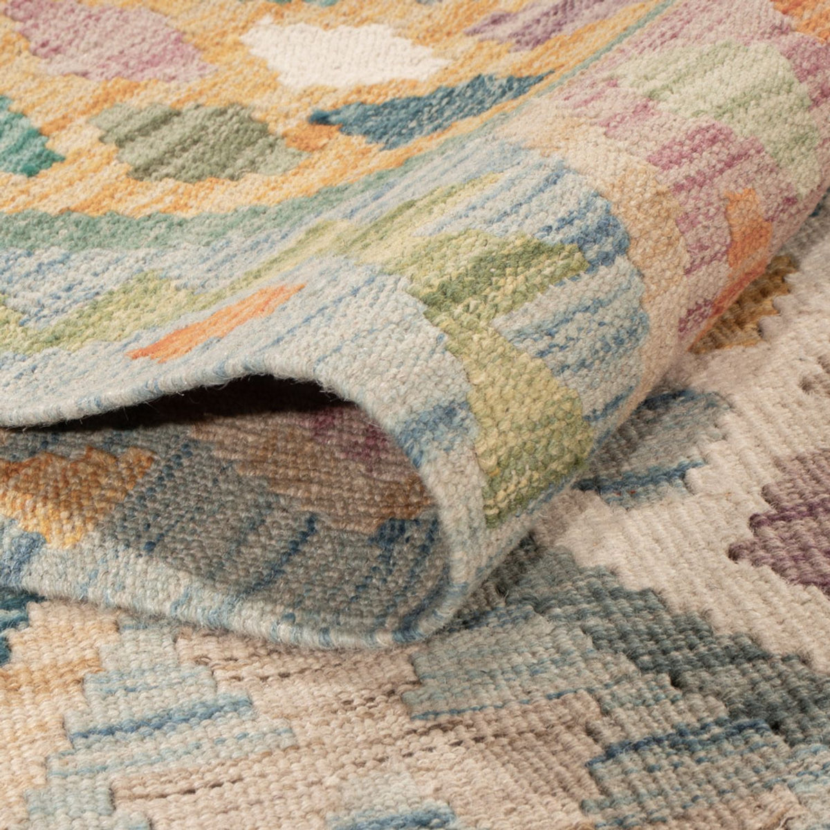 Kelim Teppich - Splash - 177 x 124 cm - mehrfarbig