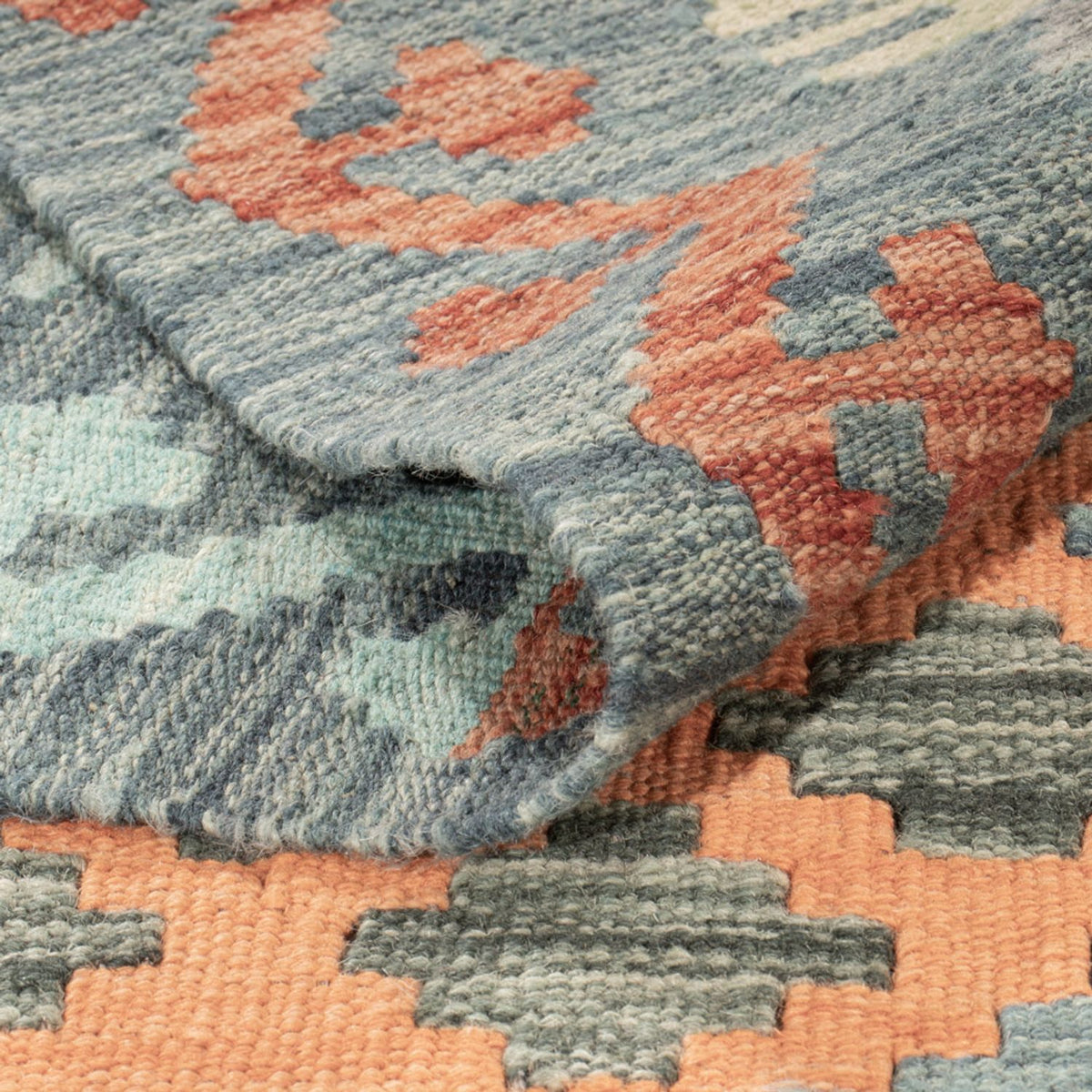 Kelim Teppich - Splash - 187 x 129 cm - mehrfarbig