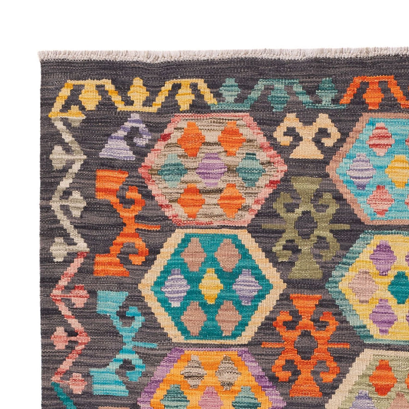 Kelim Teppich - Splash - 180 x 127 cm - mehrfarbig