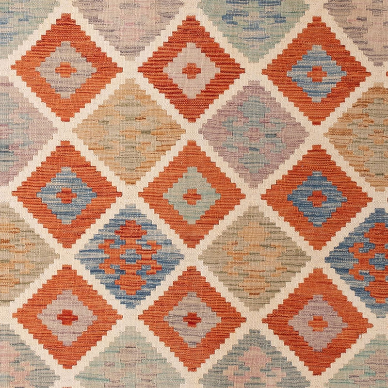 Kelim Teppich - Splash - 300 x 200 cm - mehrfarbig