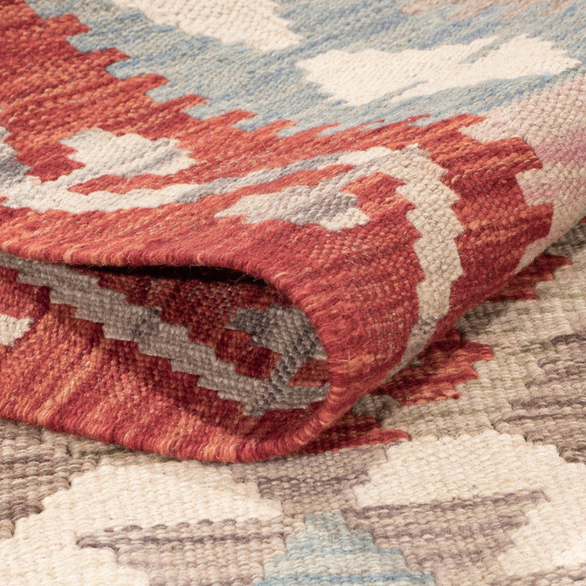 Kelim Teppich - Splash - 176 x 118 cm - mehrfarbig