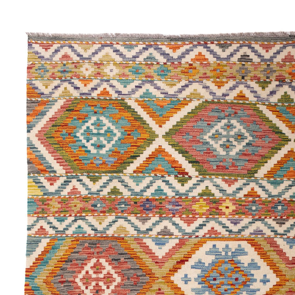 Kelim Teppich - Splash - 304 x 209 cm - mehrfarbig