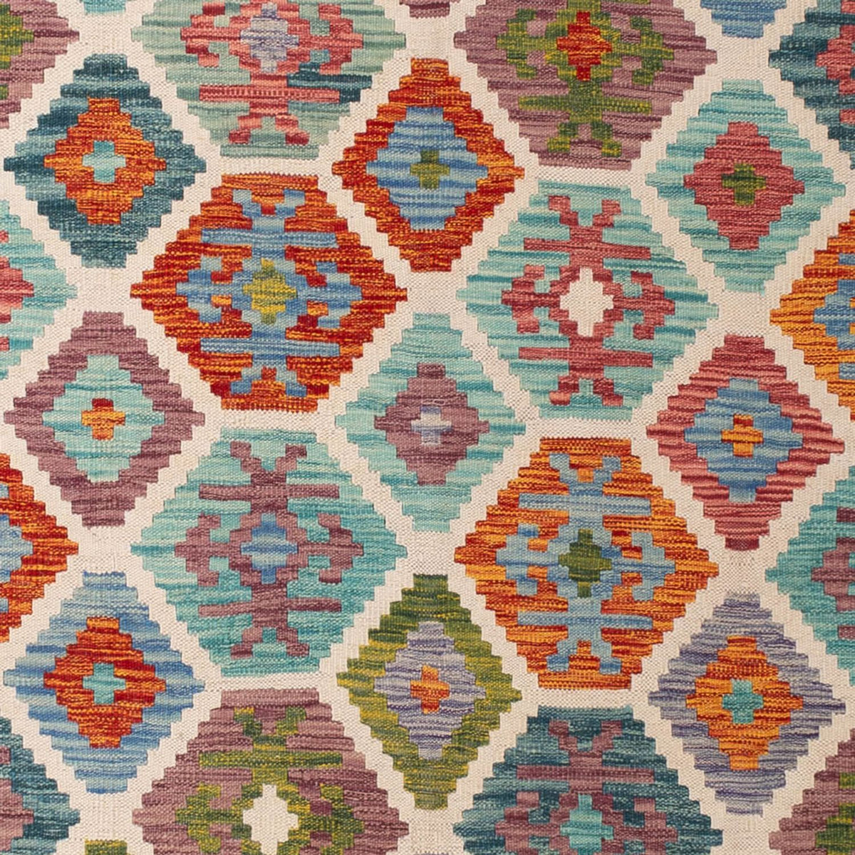 Kelim Teppich - Splash - 296 x 204 cm - mehrfarbig
