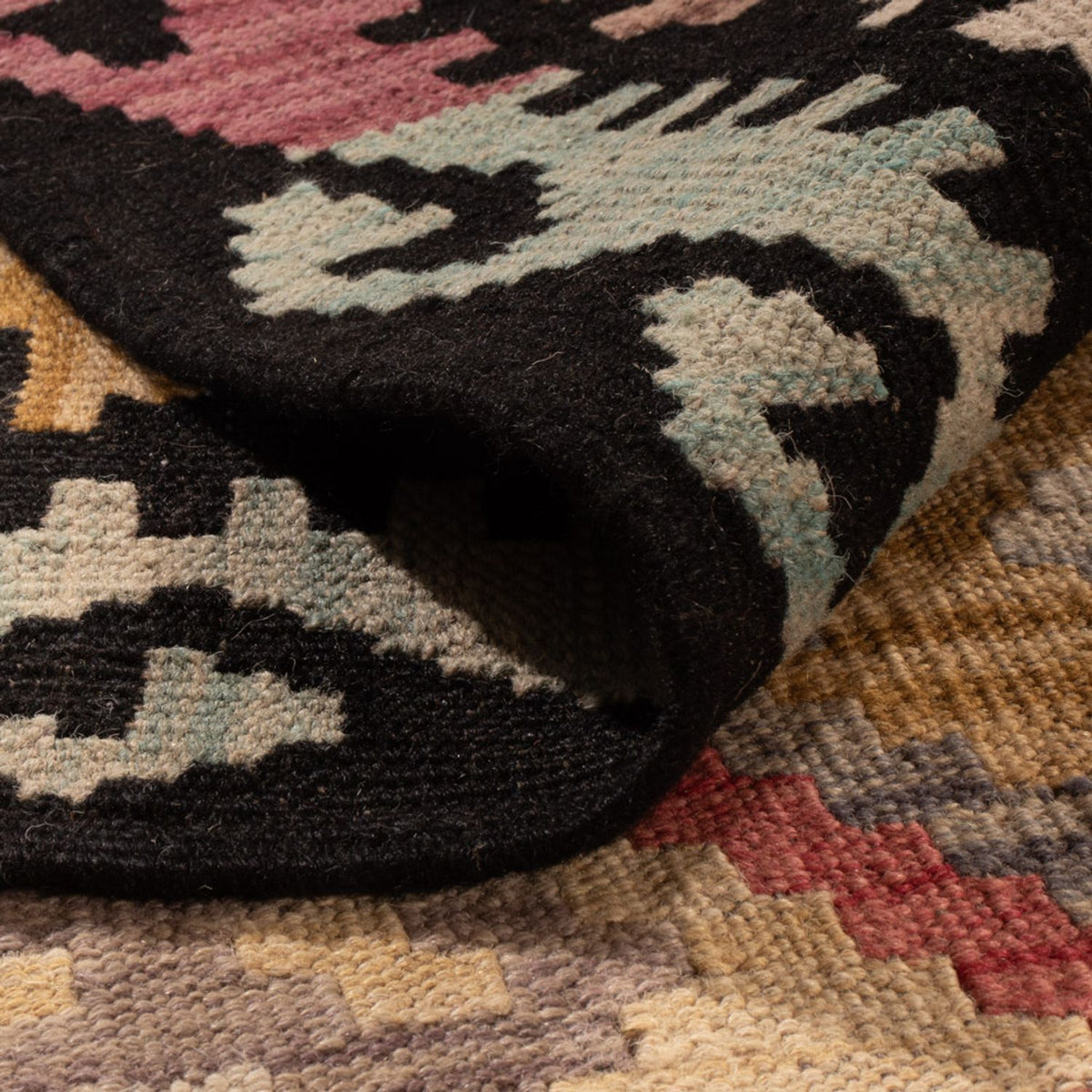 Kelim Teppich - Splash - 299 x 206 cm - mehrfarbig