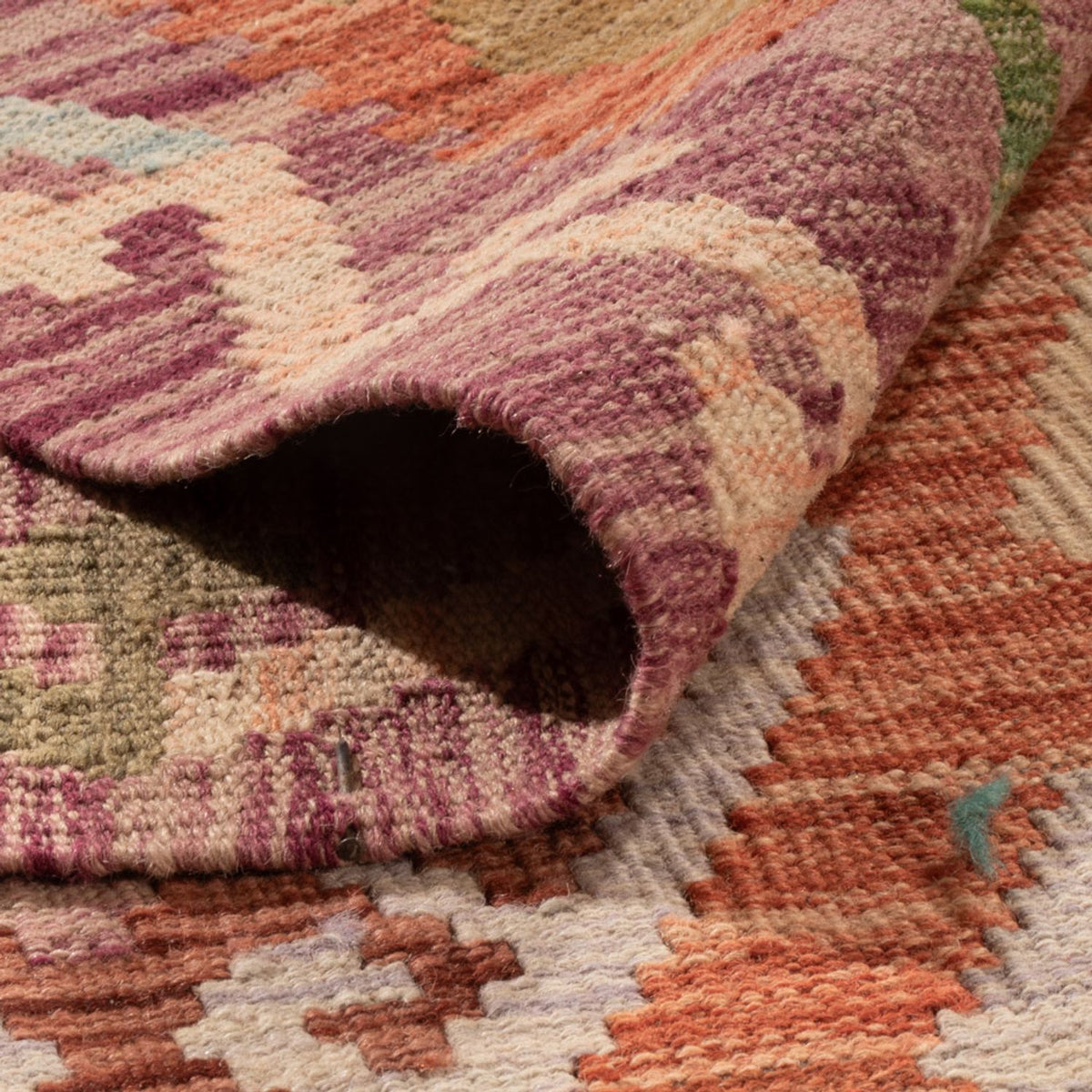 Kelim Teppich - Splash - 304 x 205 cm - mehrfarbig