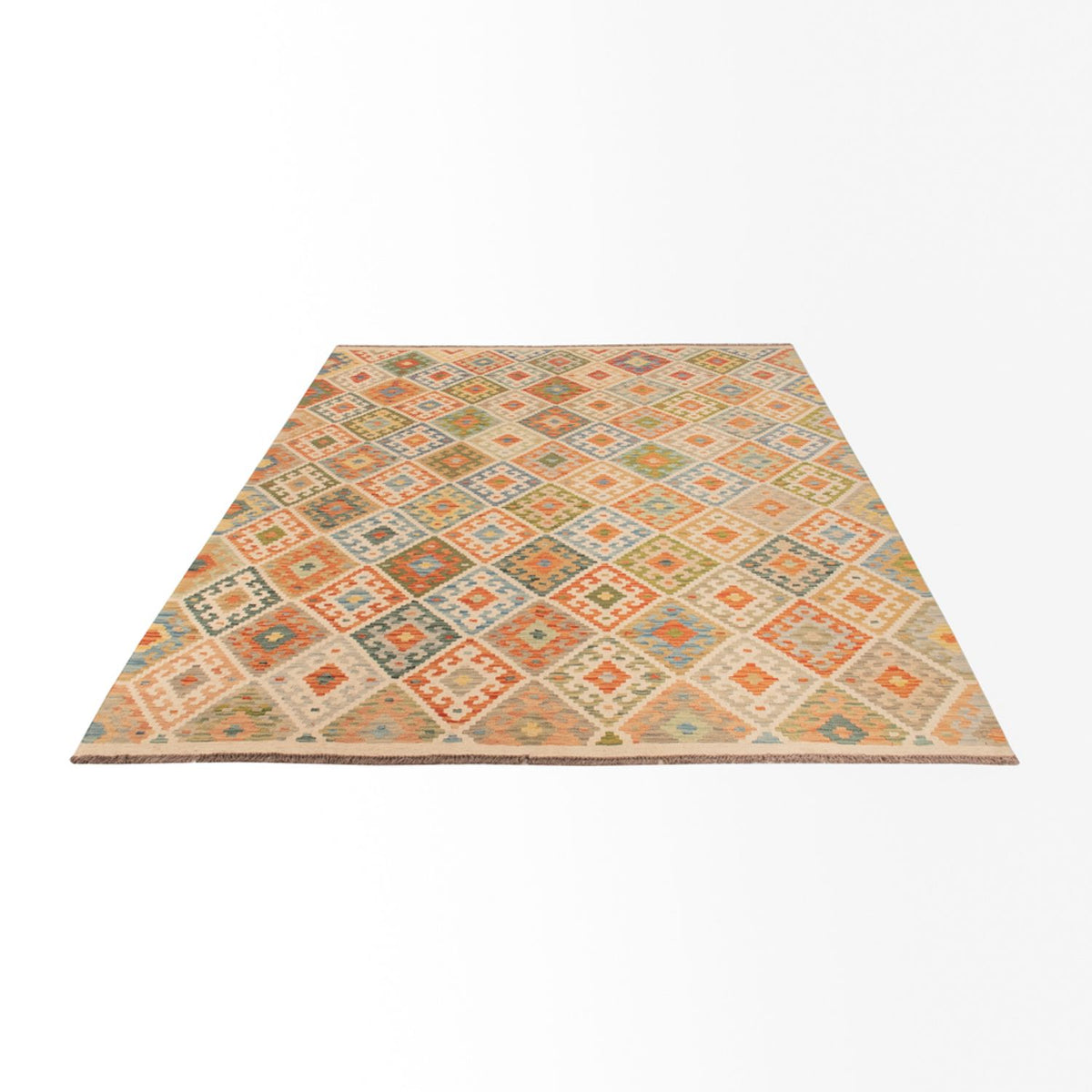 Kelim Teppich - Splash - 299 x 206 cm - mehrfarbig