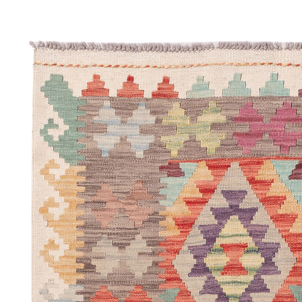 Kelim Teppich - Splash - 173 x 119 cm - mehrfarbig