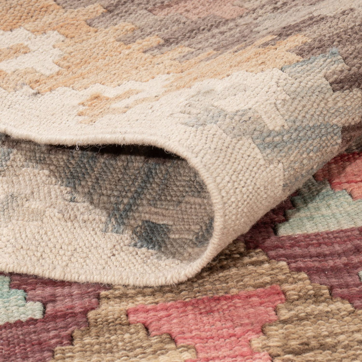 Kelim Teppich - Splash - 173 x 119 cm - mehrfarbig