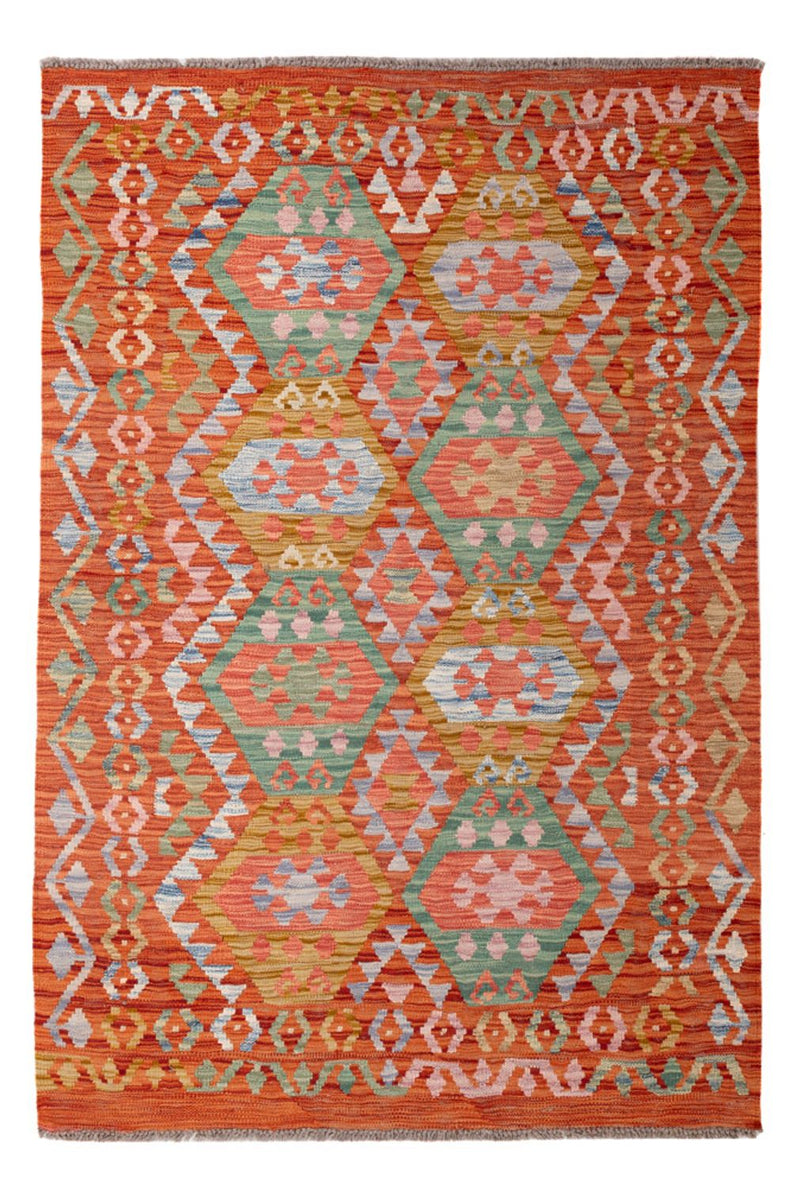 Kelim Teppich - Splash - 177 x 118 cm - mehrfarbig