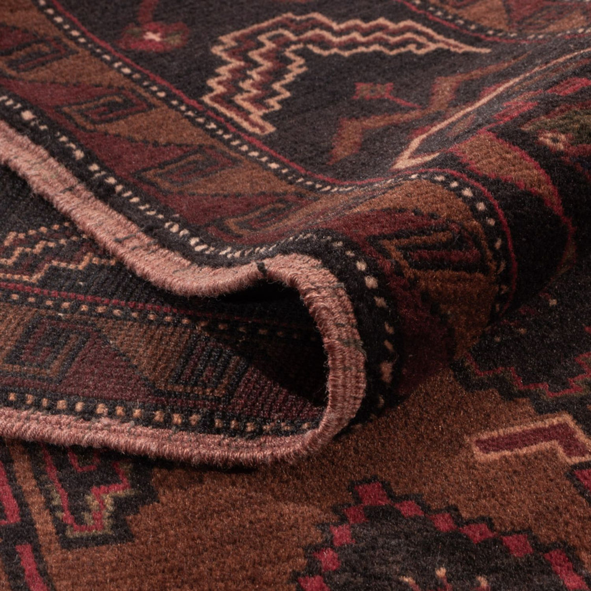 Belutsch Teppich - 195 x 119 cm - mehrfarbig