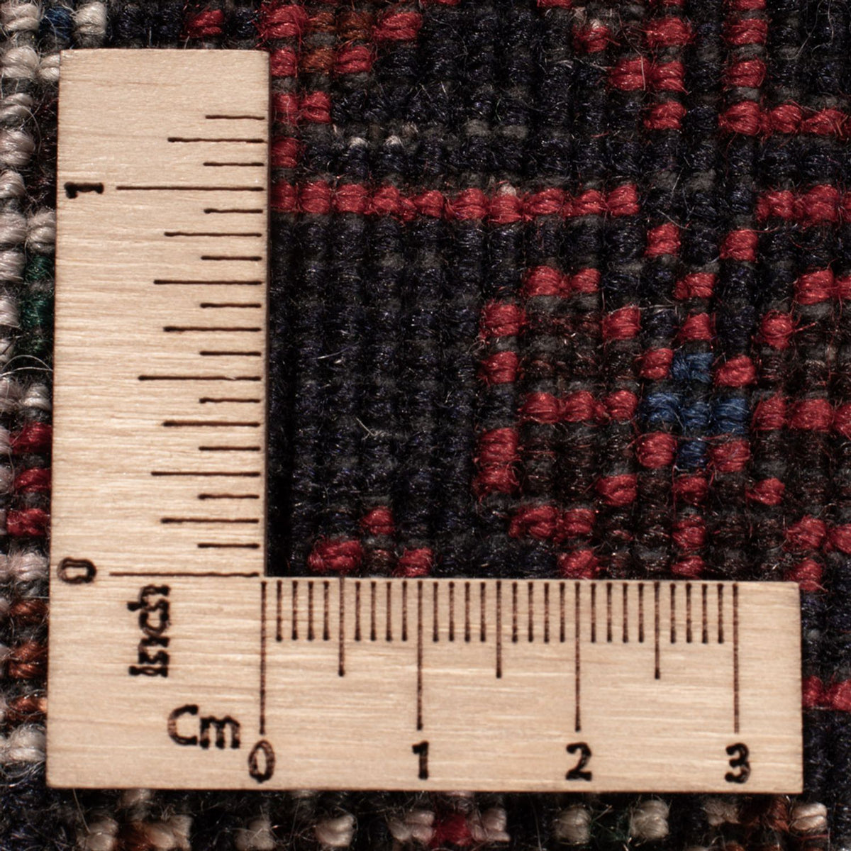 Belutsch Teppich - 202 x 119 cm - dunkelrot