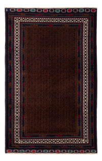 Tapis Belutsch - 185 x 119 cm - rouge foncé