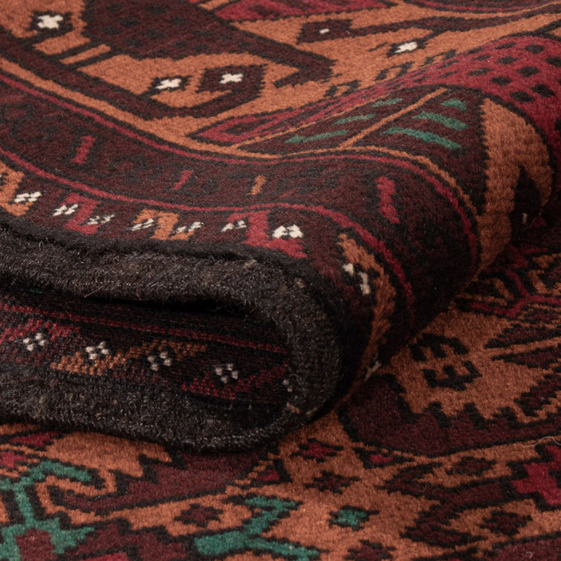 Belutsch Teppich - 190 x 126 cm - dunkelrot