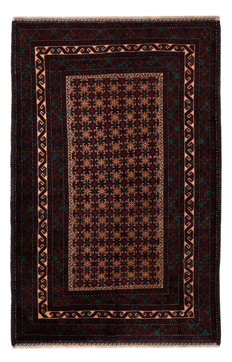 Belutsch Teppich - 192 x 119 cm - dunkelbeige