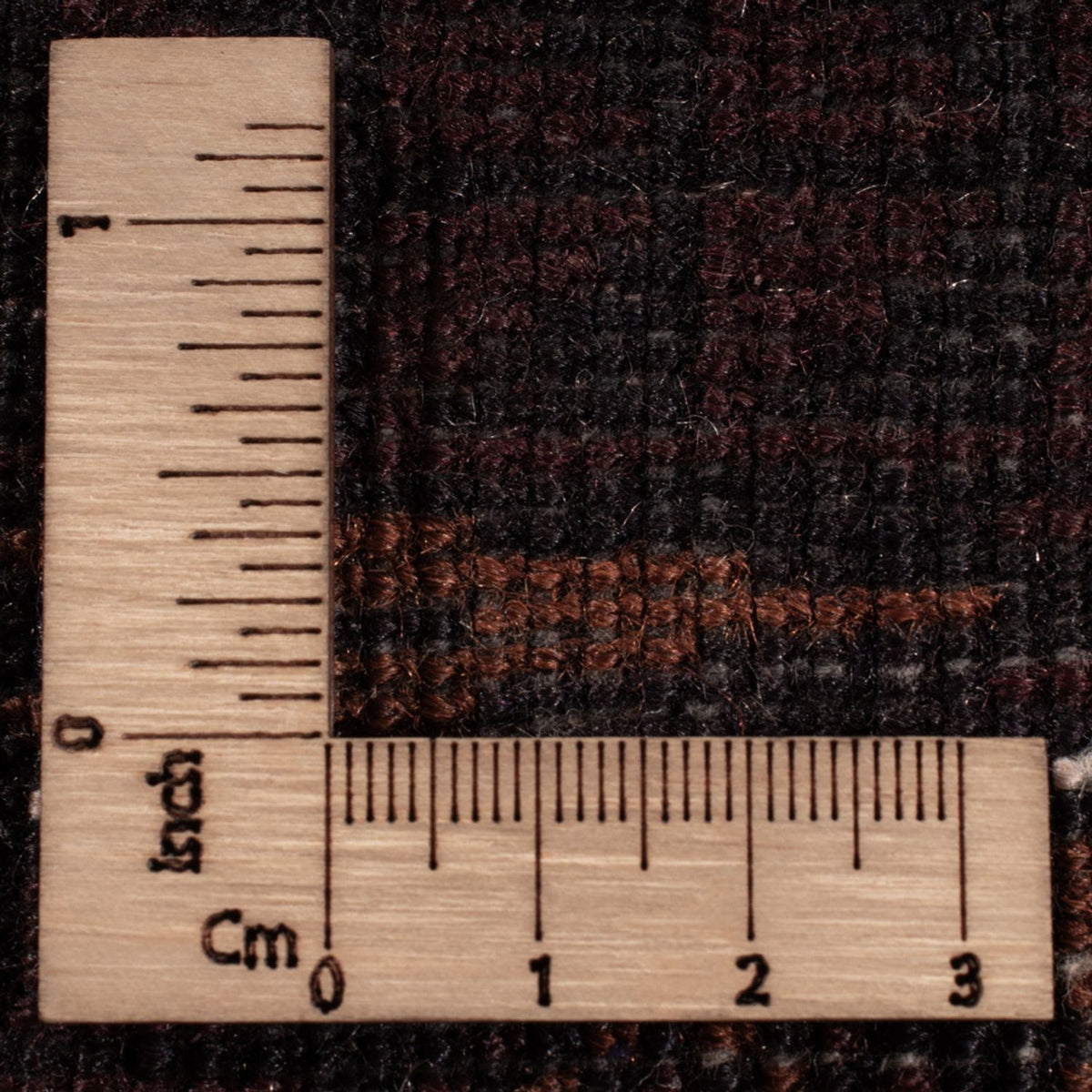 Belutsch Teppich - 207 x 130 cm - dunkelbraun