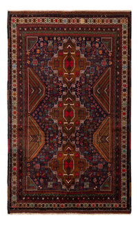 Tapis Belutsch - 200 x 117 cm - rouge foncé