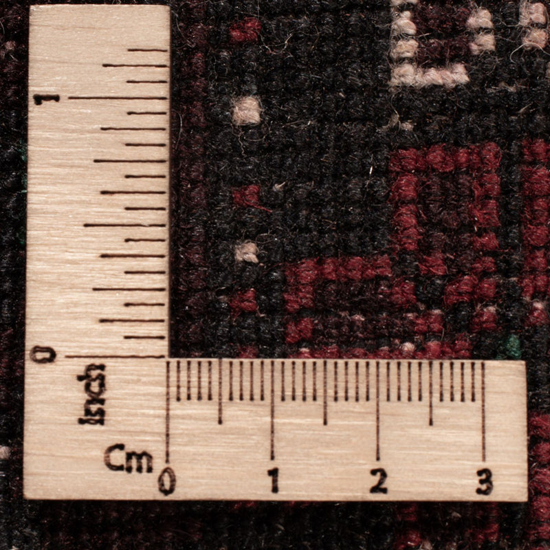 Belutsch Teppich - 203 x 120 cm - dunkelrot