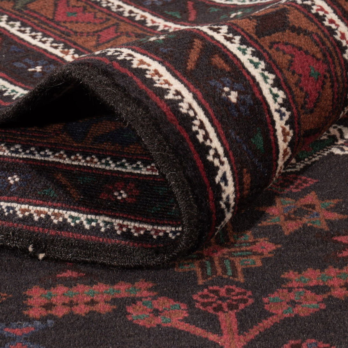 Belutsch Teppich - 193 x 118 cm - mehrfarbig