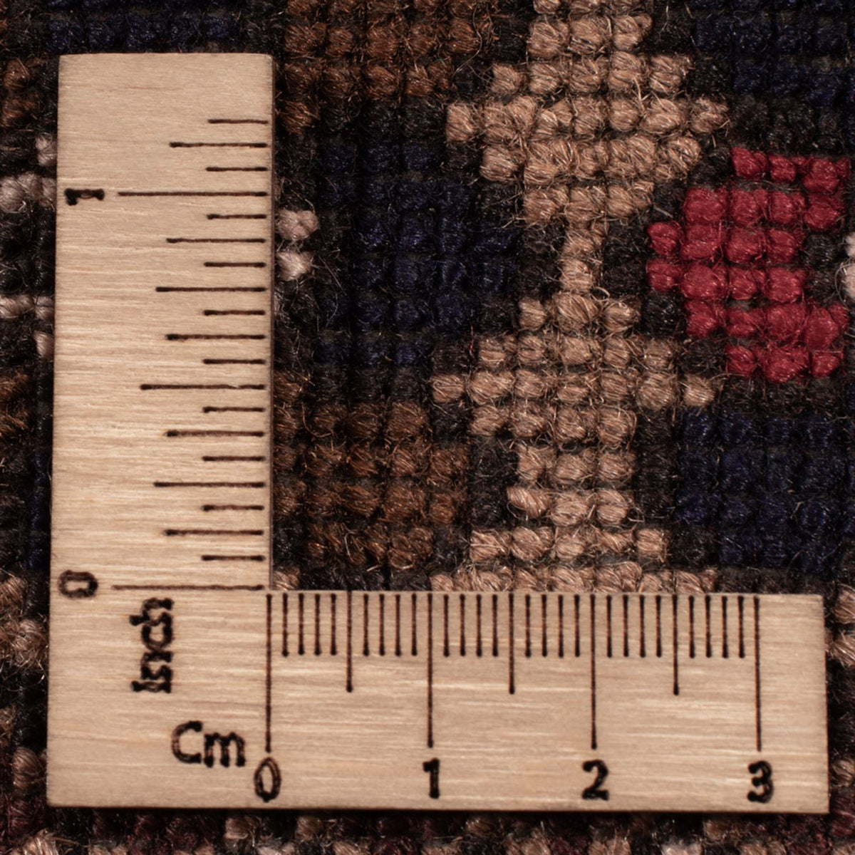 Läufer Belutsch - 204 x 110 cm - dunkelbeige