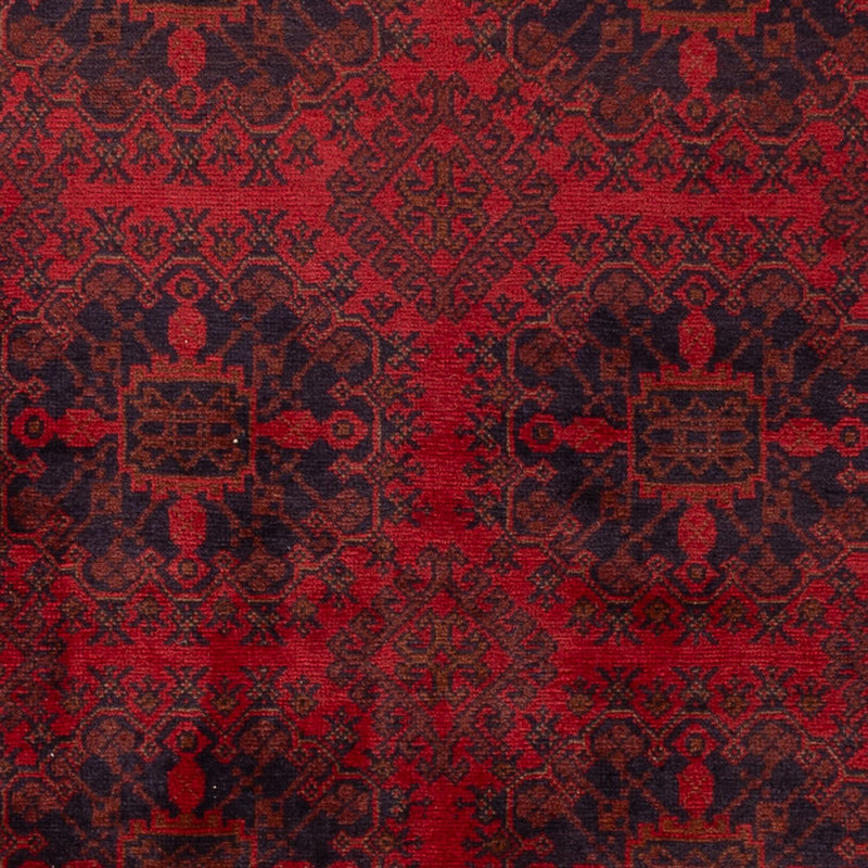 Afghan Teppich - Kunduz - 197 x 127 cm - rot