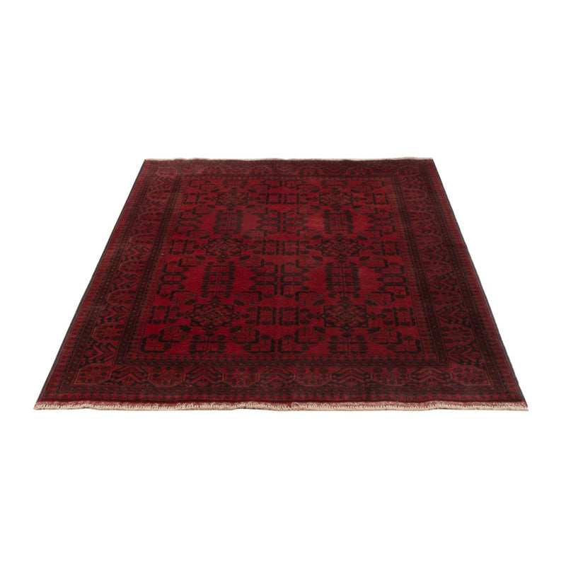 Afghan Teppich - Kunduz - 203 x 129 cm - rot