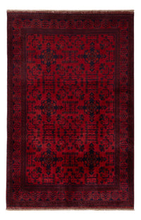 Tapis afghan - Kunduz - 200 x 125 cm - rouge