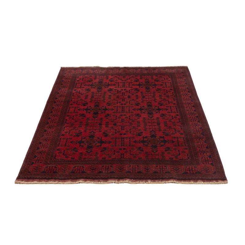 Afghan Teppich - Kunduz - 200 x 125 cm - rot