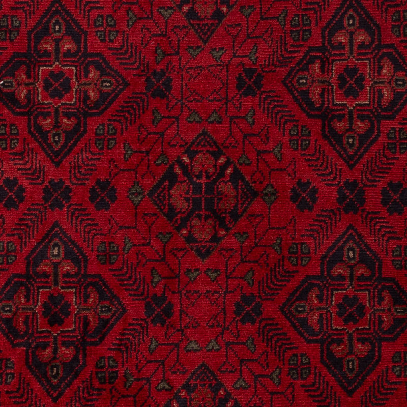 Afghan Teppich - Kunduz - 196 x 124 cm - rot
