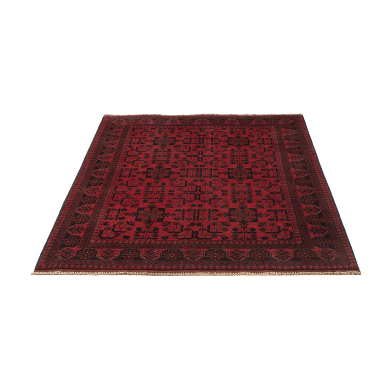Afghan Teppich - Kunduz - 203 x 128 cm - rot