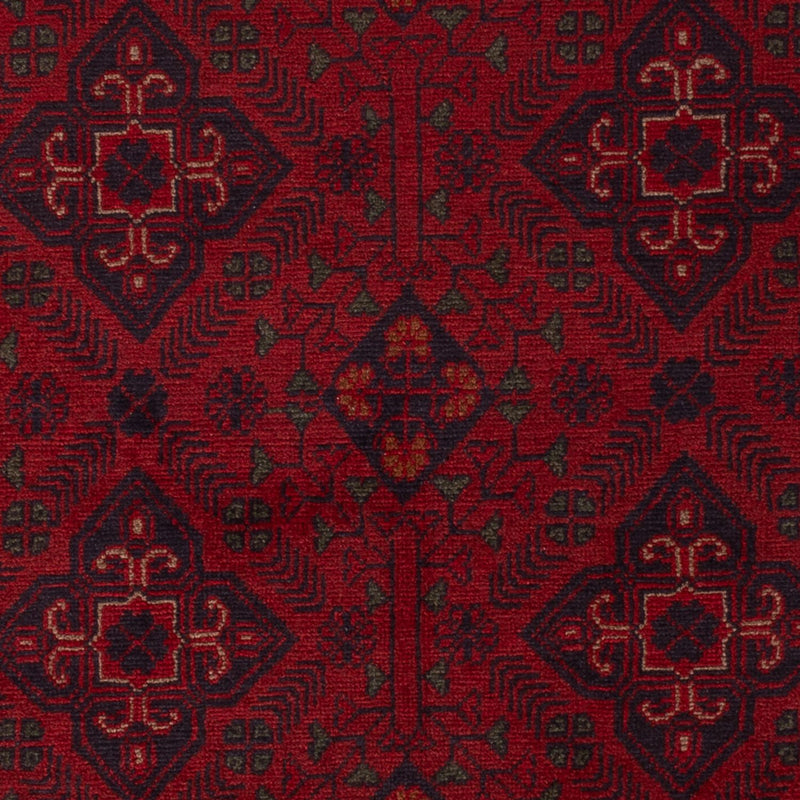 Afghan Teppich - Kunduz - 194 x 121 cm - rot