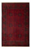 Afghan Teppich - Kunduz - 201 x 126 cm - rot