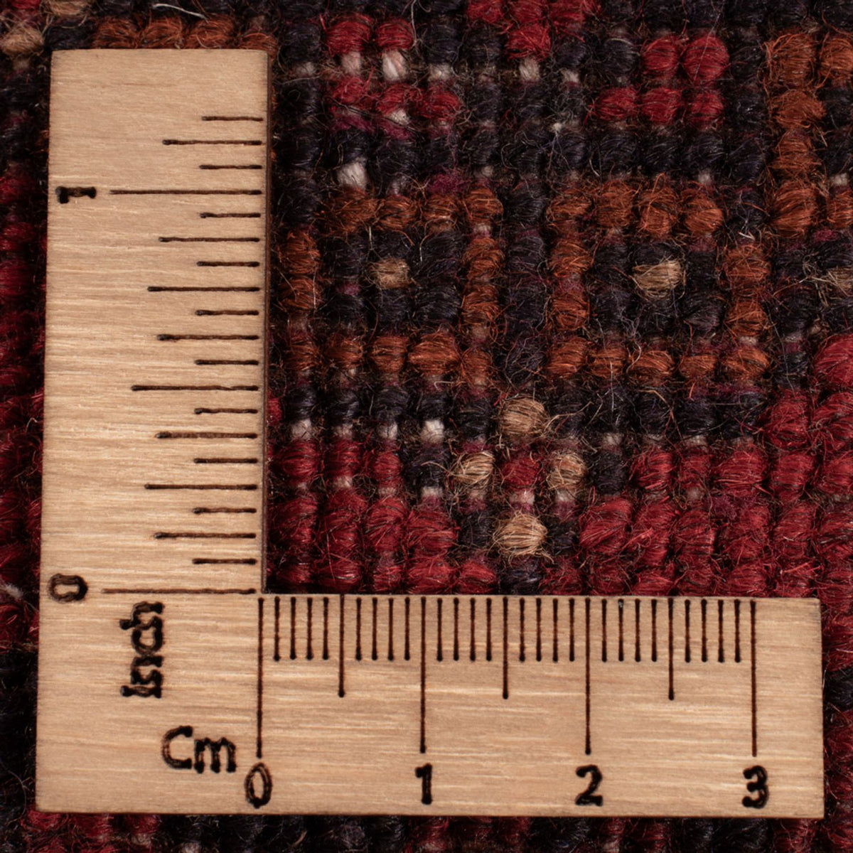 Afghan Teppich - Kunduz - 202 x 127 cm - rot