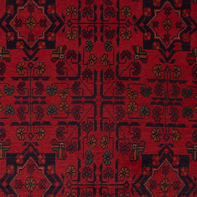 Afghan Teppich - Kunduz - 196 x 120 cm - rot