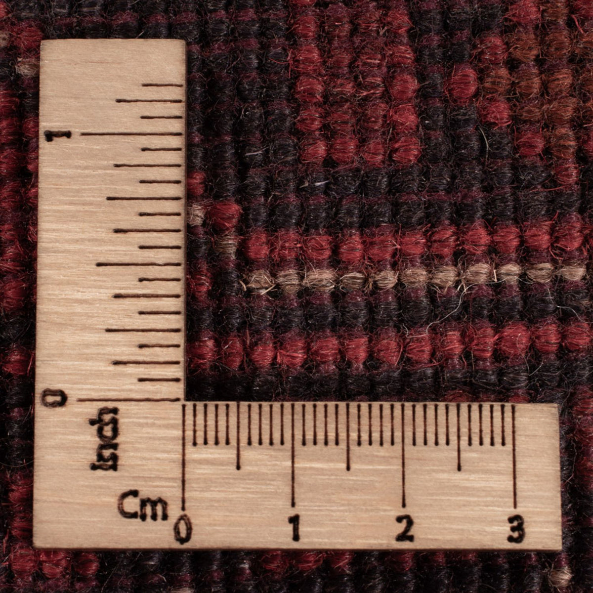 Afghan Teppich - Kunduz - 198 x 126 cm - rot