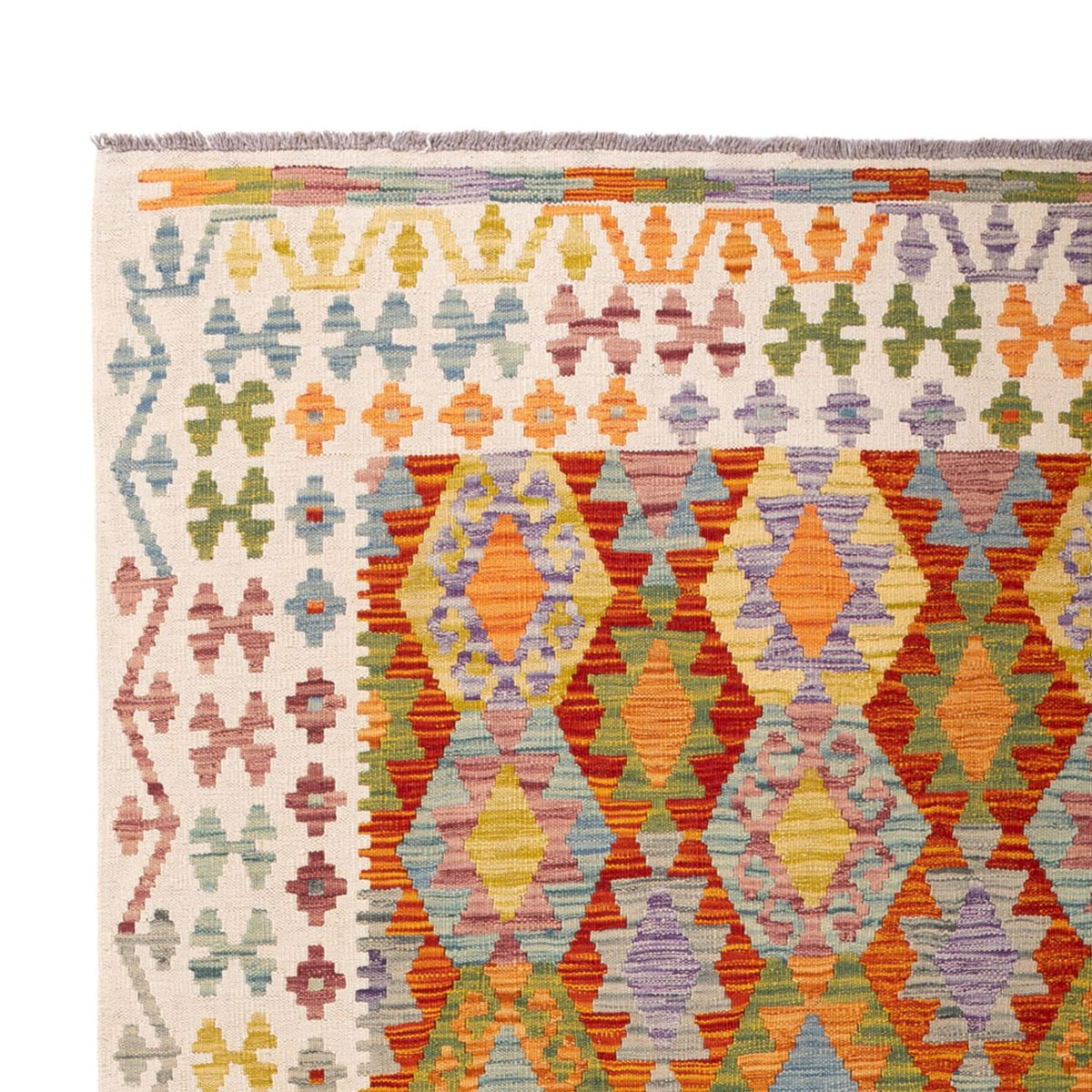 Kelim Teppich - Splash - 298 x 202 cm - mehrfarbig