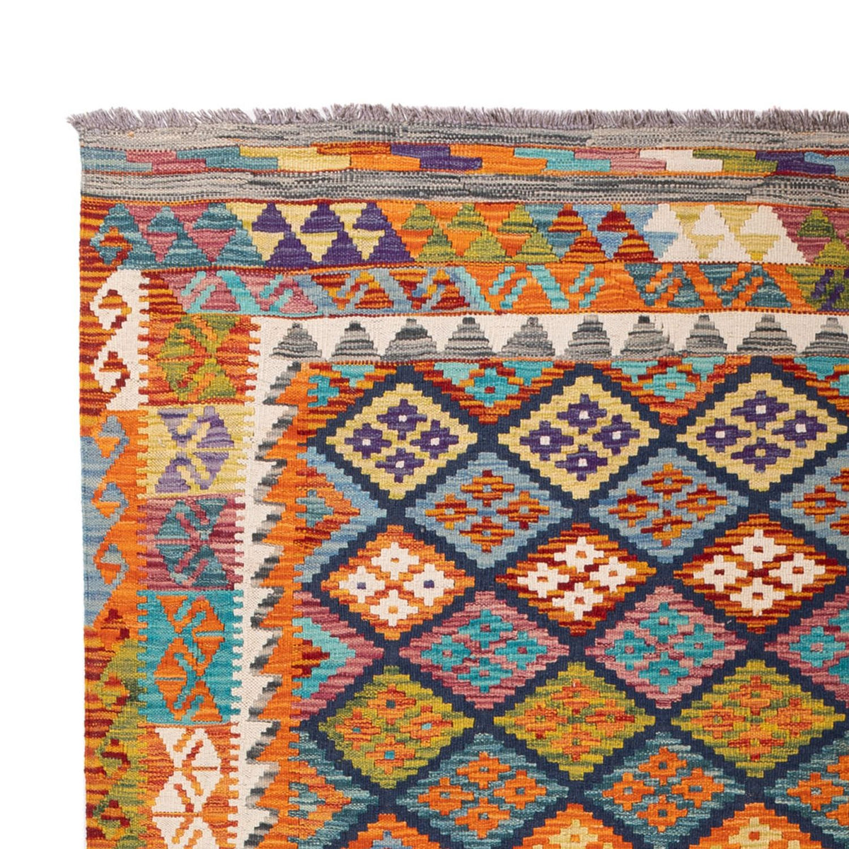 Kelim Teppich - Splash - 290 x 199 cm - mehrfarbig