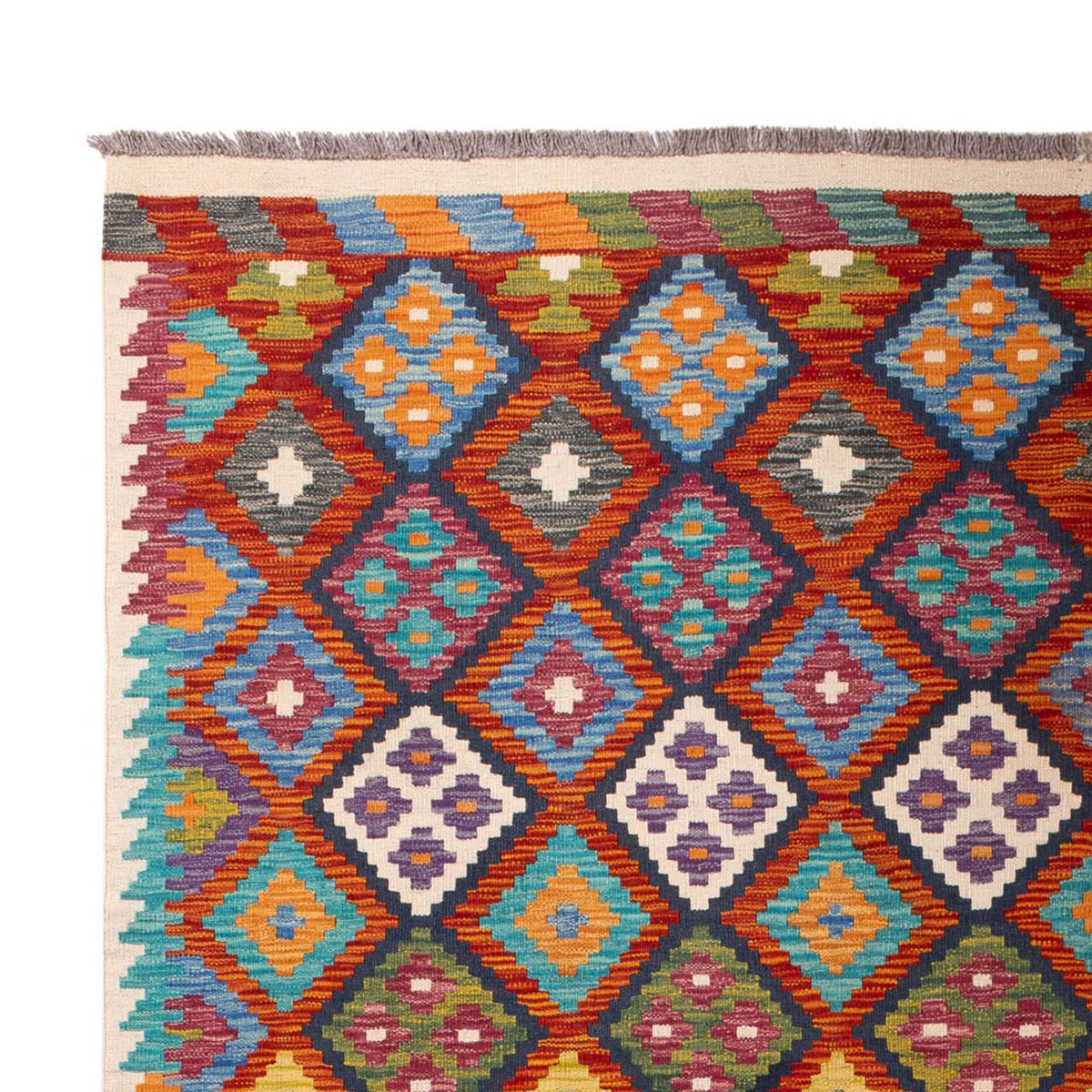 Kelim Teppich - Splash - 293 x 210 cm - mehrfarbig